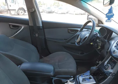 2012 Hyundai Elantra Gls from USA, damaged, VIN 5NPDH4AEXCH113991